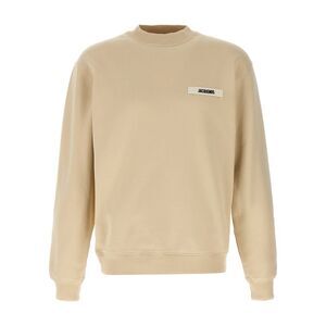 Jacquemus Beige Cotton Men's Sweatshirt